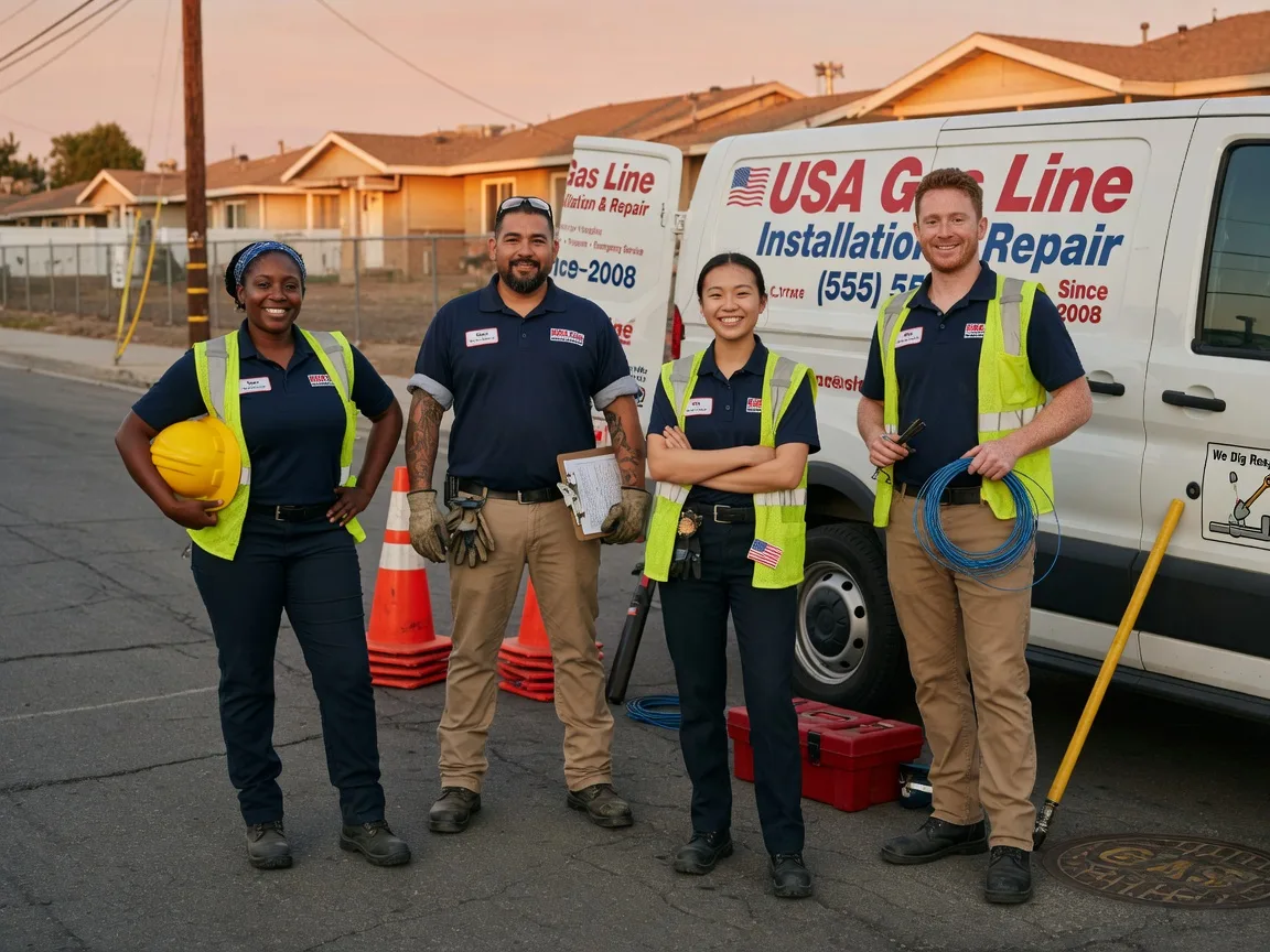 Gas Line Installation company in Icard, NC